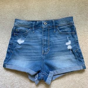 Hollister jean shorts